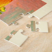 天使の鐘の芸術 ジグソーパズル (側面)