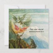 天使の降誕 - クリスマスの魔法 招待状 (裏面)