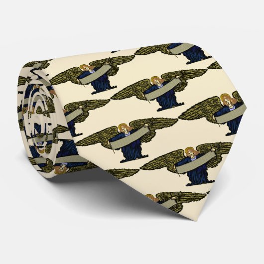 天使の隠語(スクロール) ネクタイ (ロール)