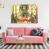 天使の集会 キャンバスプリント (インサイチュ (リビング))