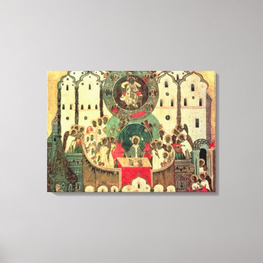 天使の集会 キャンバスプリント (正面)