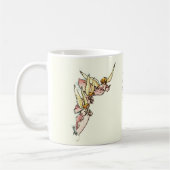 天使の雲からのことわざの心地よい コーヒーマグカップ (左)