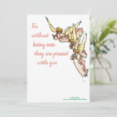 天使の雲からのことわざの心地よい シーズンカード (スタンド正面)