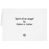 天使の霊 (裏面横)