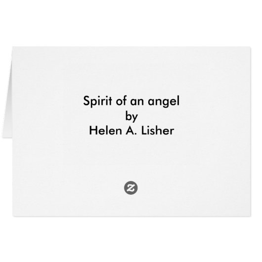 天使の霊 (裏面横)