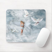 天使の青のmousepad マウスパッド (マウス)