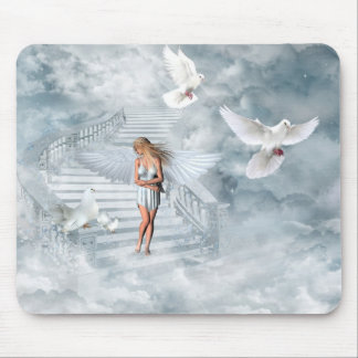 天使の青のmousepad マウスパッド