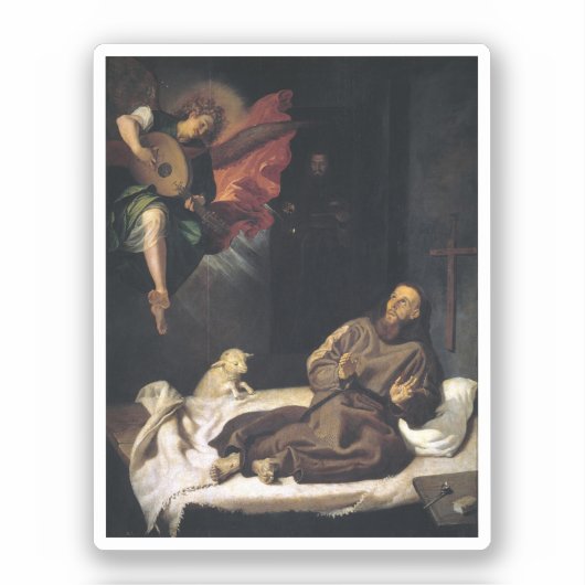 天使の音楽とアッシジのフランシス シール (正面)