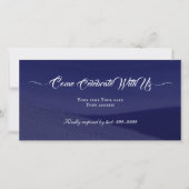 天使の領域からのクリスマスの招待 シーズンカード (正面)