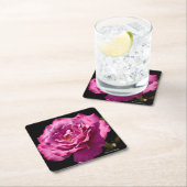 天使の顔のばら色の終わり スクエアペーパーコースター (インサイチュ)