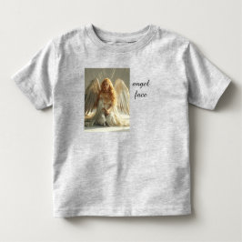 天使の顔 トドラーTシャツ