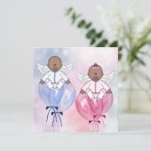 天使の風船アフリカ系アメリカ人のジェンダーが明らかにする 招待状 (スタンド正面)