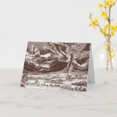 天使の黙示録 – Greeting Card カード (黄色い花)