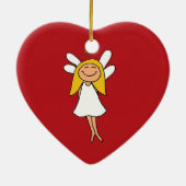 天使の セラミックオーナメント (裏面)