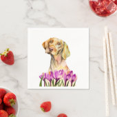 天使の | ビズラドッグとクロッカスウォーターの色 スタンダードカクテルナプキン (インサイチュ)