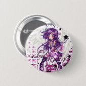 天使のCeci少しボタン 缶バッジ (正面&裏面)