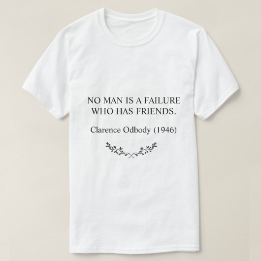 天使のTシャツのことわざ Tシャツ (デザイン正面)