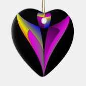 天使はあなたに見ます セラミックオーナメント (右)