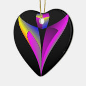 天使はあなたに見ます セラミックオーナメント (左)