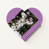 天使はいつだってあなたの側にいる フラワーリングエ天使 ノートブック (裏面)