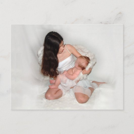 天使はがき ポストカード (正面)