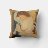 天使はバ遊ーン・ジョーンズの花瓶 クッション (裏面)