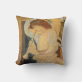 天使はバ遊ーン・ジョーンズの花瓶 クッション (正面)