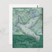 「天使は一緒にいる」というポストカード ポストカード (正面/裏面)