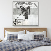 天使は地獄の鍵を持って キャンバスプリント (インサイチュ (寝室))