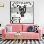 天使は地獄の鍵を持って キャンバスプリント (インサイチュ (リビング))