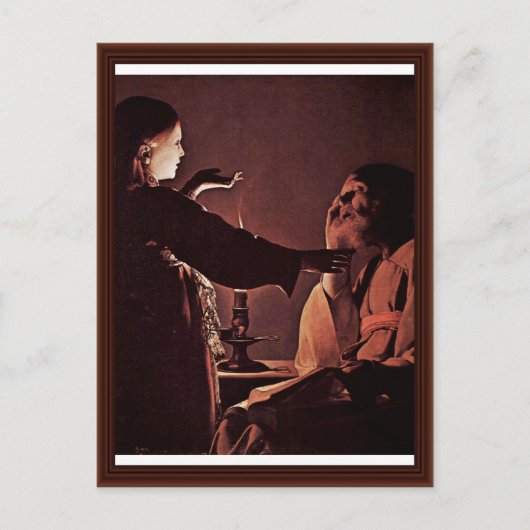 天使は夢のセントジョーゼフに現われます ポストカード (正面)