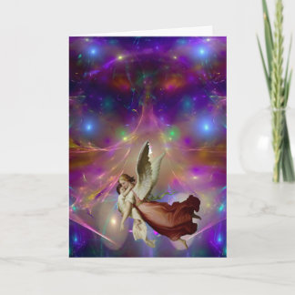 天使は挨拶状を待ちます カード