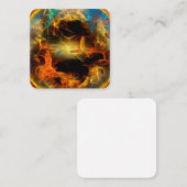 天使は来ます スクエア名刺 (正面/裏面)