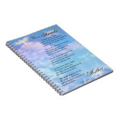 天使は母詩です ノートブック (右側)