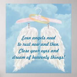 天使も今も休まねばならない。 ポスター