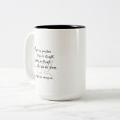 天使も揃った ツートーンマグカップ (正面左)