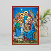 天使も驚嘆した 箔招待状 (立ち正面)