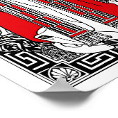 天使を伴う聖フィロメナ ポスター (角)