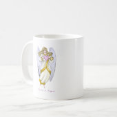 天使を信じるキリスト教徒 コーヒーマグカップ (正面左)