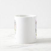 天使を信じるキリスト教徒 コーヒーマグカップ (中央)
