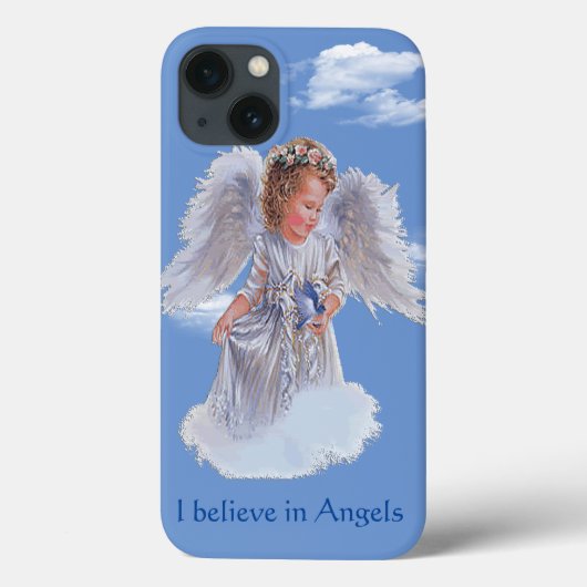 天使を信じる Case-Mate iPhoneケース iPhone 13ケース (裏面)