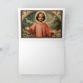 天使を持つ子イエス シーズンカード (内部)