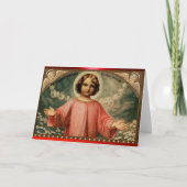 天使を持つ子イエス シーズンカード (正面)