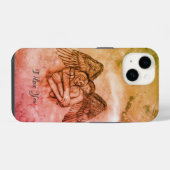 天使エロス イン ラブ , 愛してる iPhoneケース (裏面横)