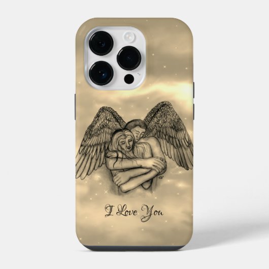 天使エロス イン ラブ , 愛してる iPhoneケース (裏面)