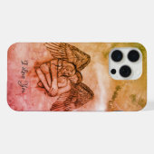 天使エロス イン ラブ , 愛してる iPhoneケース (裏面横)