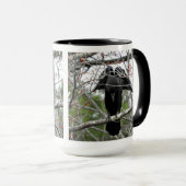 天使カラスのコーヒー・マグ マグカップ (正面右)