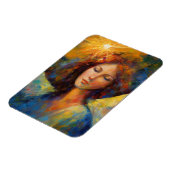 天使カラフルが光る マグネット (左側)