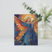 天使カラフル神 ポストカード (スタンド正面)