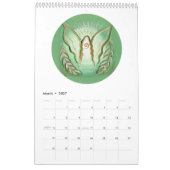 天使カレンダー カレンダー (3月 2027)